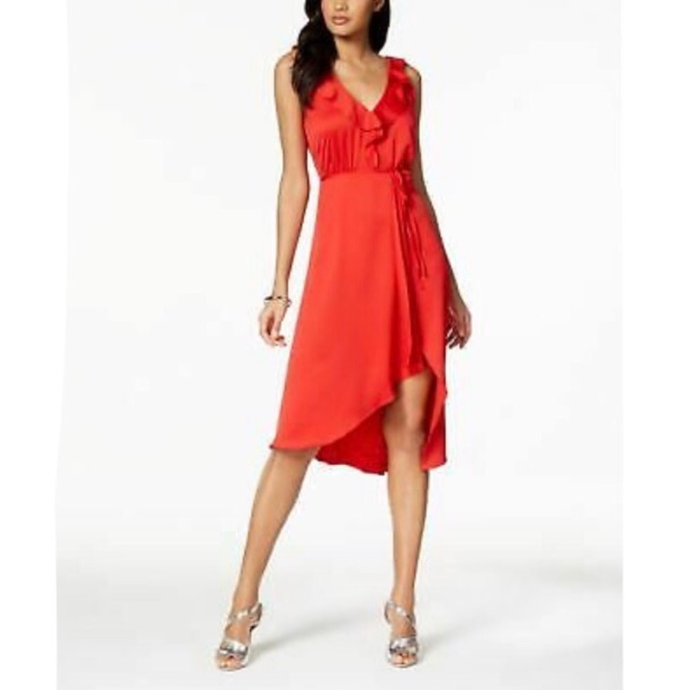 NEW•French Connection•Red V-Back Dress•NWT